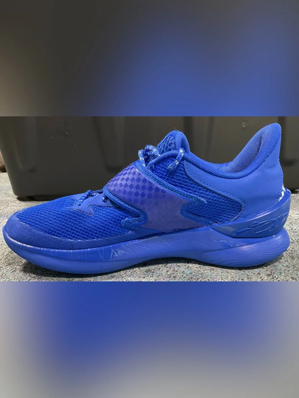 Under Armour Curry Fox 1 Lexington Kentucky Wildcats Men’s 11 Basketball Shoes